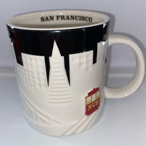 Starbucks 2012 San Francisco City 3D Skyline Mug 16 oz‎ new no box
